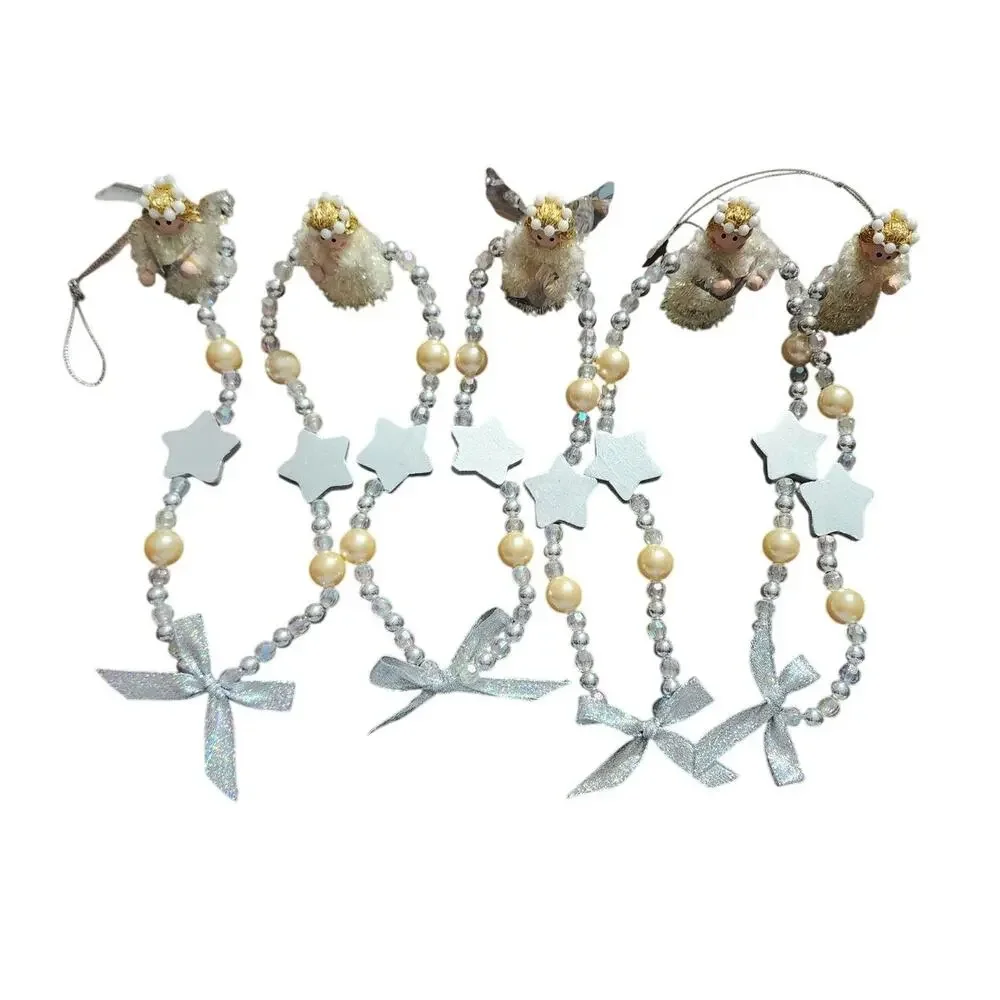 Avon Christmas Angel and star garland vintage 6 ft